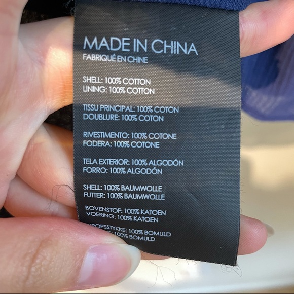 Club Monaco Indigo Top - Picture 2 of 9